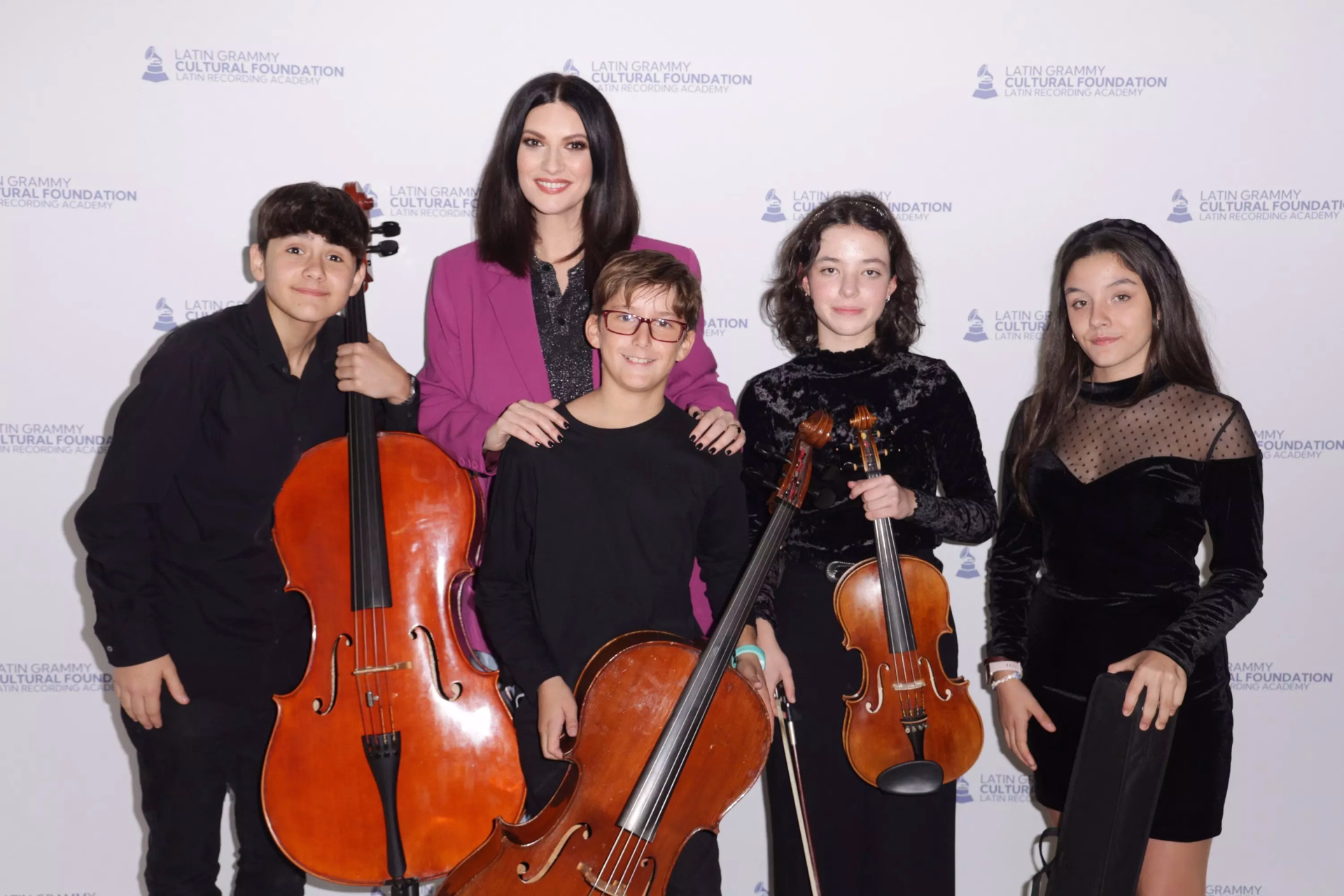 2023 Latin Recording Academy Person Of The Year Laura Pausini joins Latin Grammy in The Schools™ Program to benefit Conservatorio Profesional De Música Francisco Guerrero in Sevilla