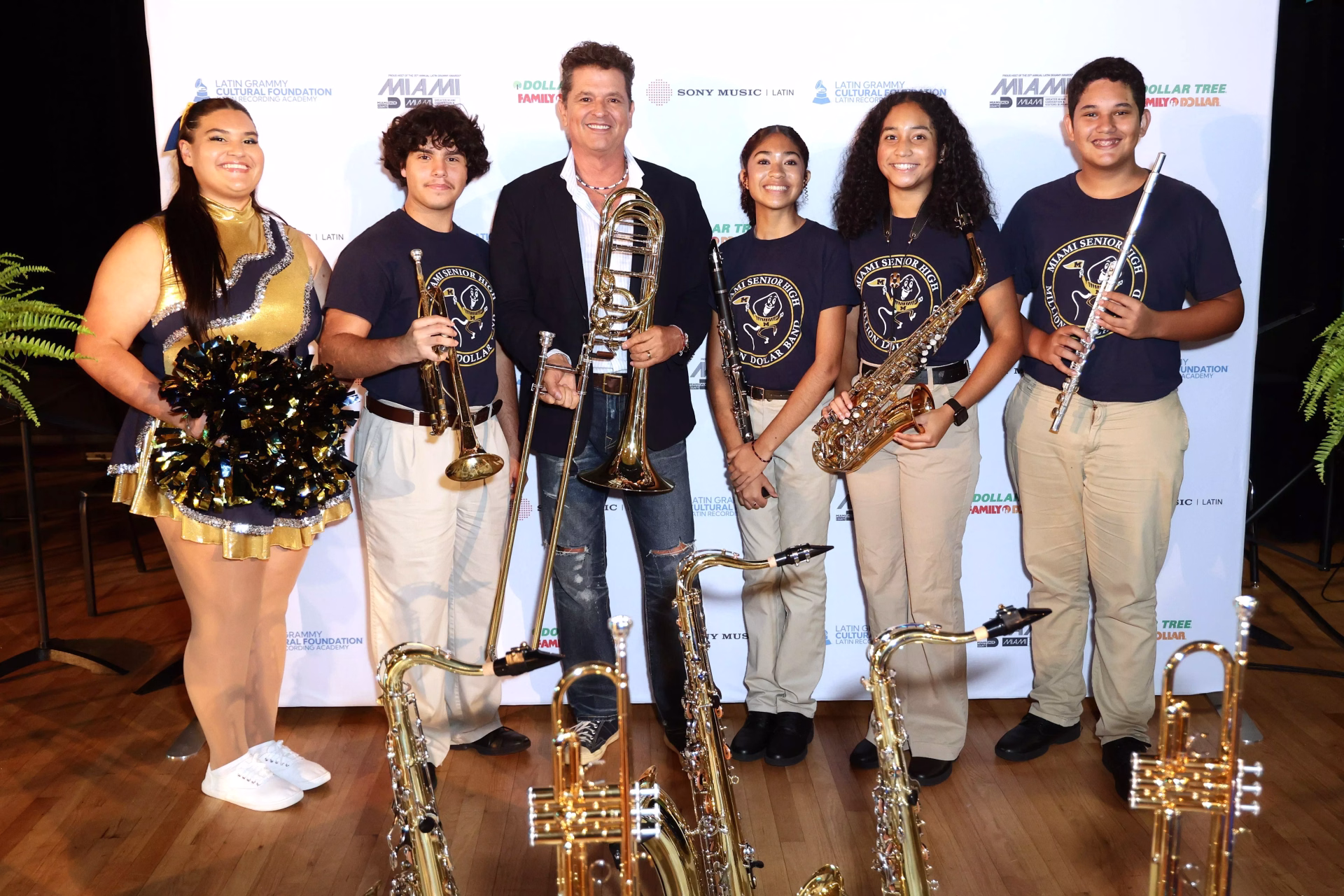 Carlos Vives Joins Latin GRAMMY In The Schools™ Program To Benefit  Miami Senior High School