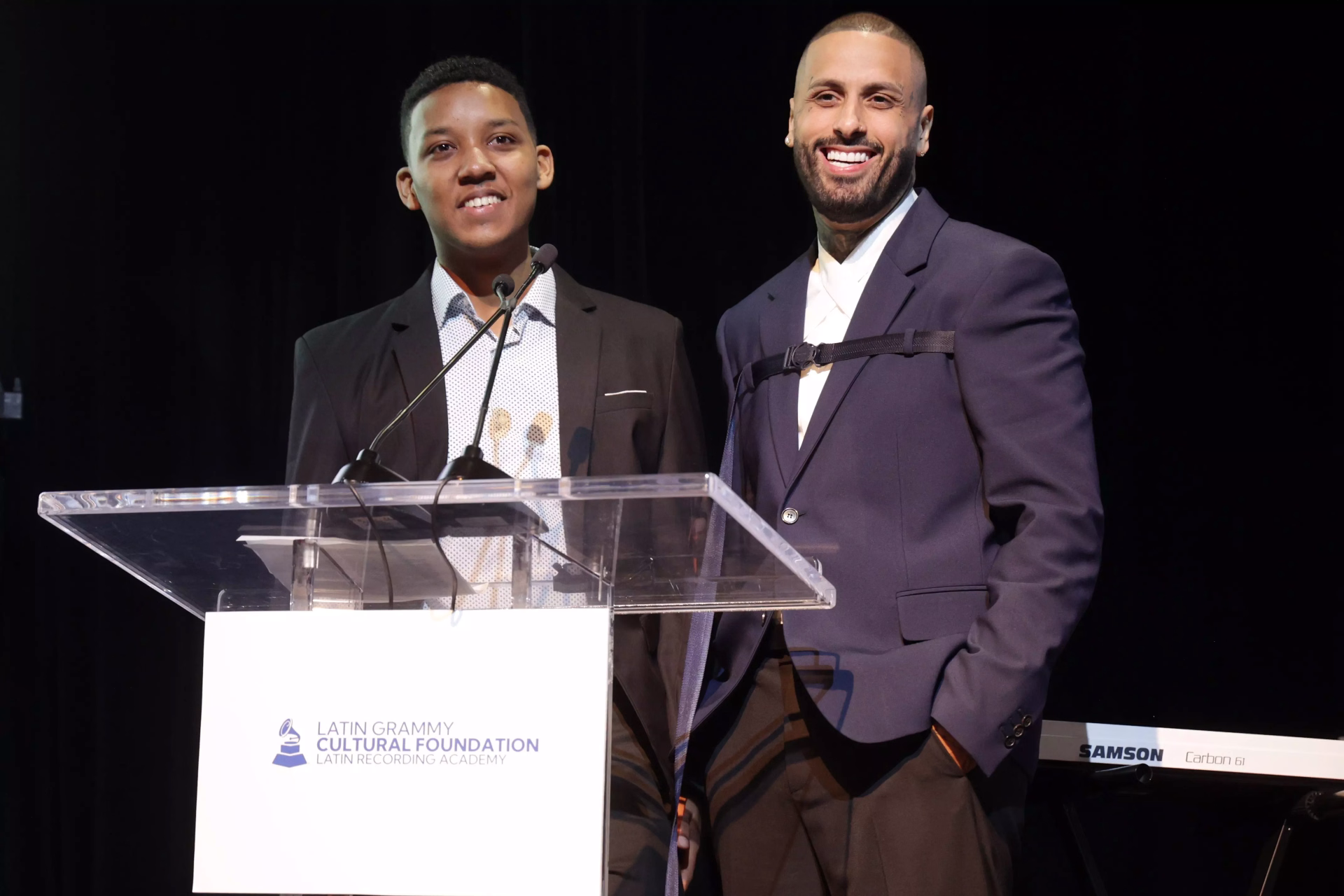 Latin GRAMMY Cultural Foundation® Awards Nicky Jam Scholarship to Pianist Leomar Cordero