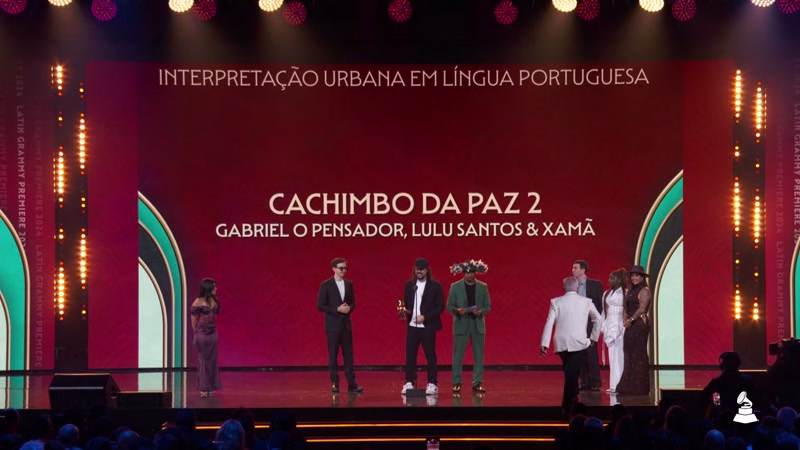 Gabriel O Pensador, Lulu Santos, Xamã | Best Portuguese Language Urban Performance
