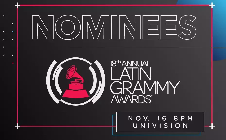 Residente leads Latin GRAMMY nominations with nine, followed by Maluma with seven, and Shakira with six; Kevin Jiménez Adg, Juanes, and Mon Laferte receive five each