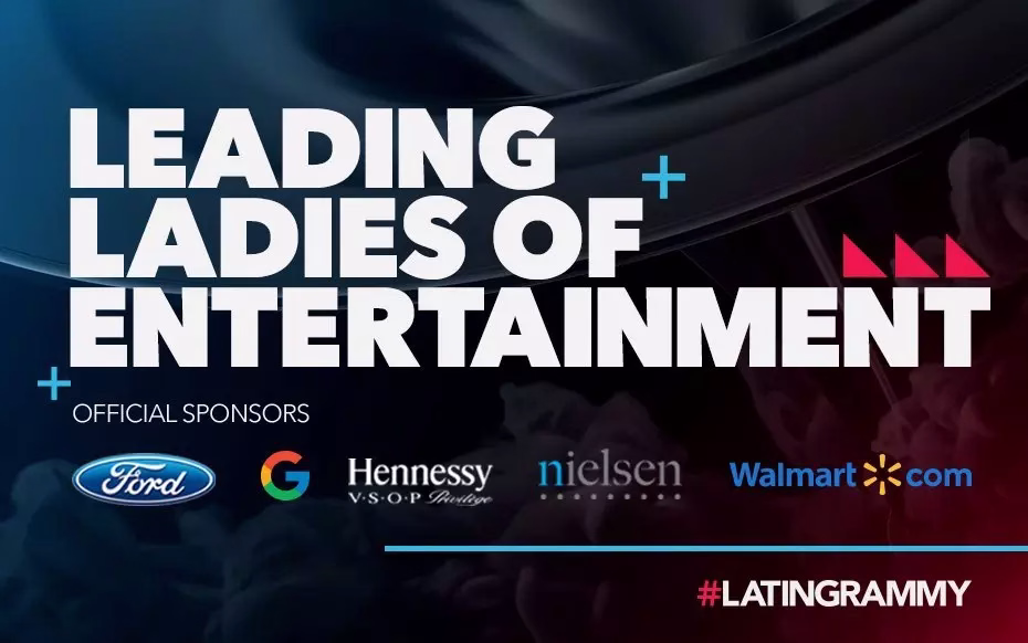 The Latin Recording Academy® will honor four distinguished women during the 2018 Leading Ladies of Entertainment luncheon