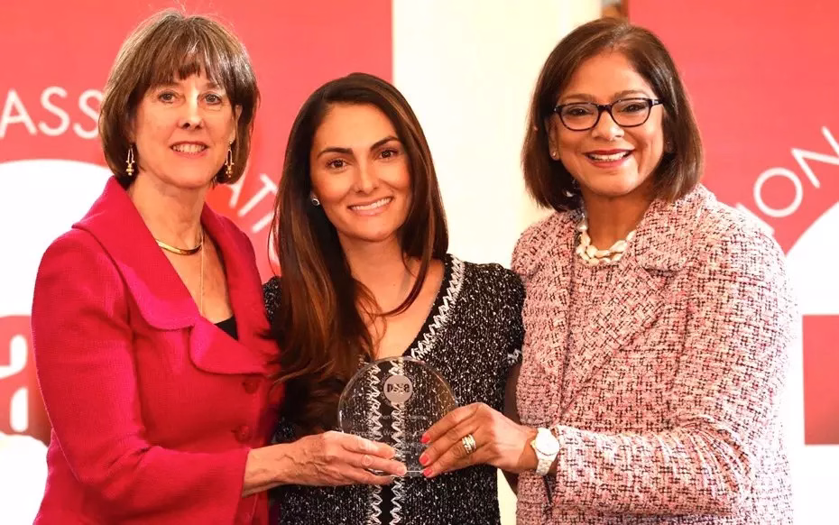 Chief Marketing Officer of The Latin Recording Academy Davina Aryeh was honored at the Women of Excellence Awards