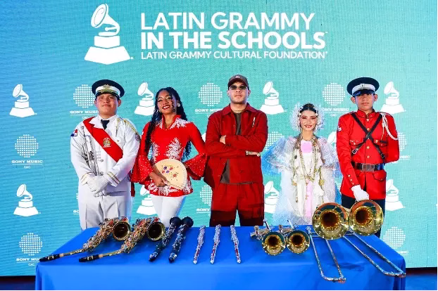 Boza Joins Latin GRAMMY In The Schools™  Benefiting The High School Instituto Rubiano In San Miguelito, Panama