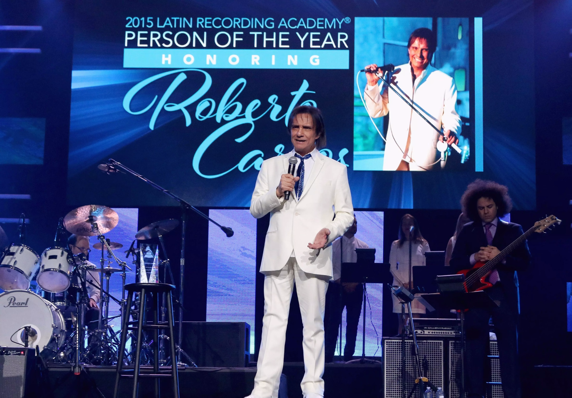 Roberto Carlos honored as the 2015 Latin Recording Academy Person of the Year