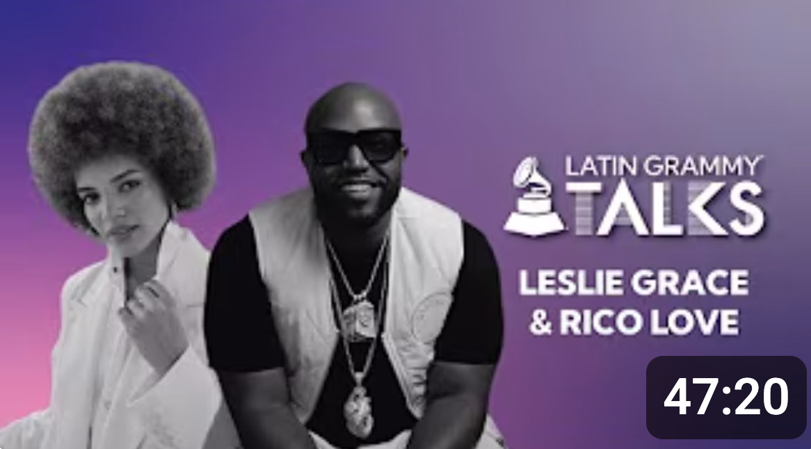 Latin GRAMMY Talks: Black Music Month with Leslie Grace & Rico Love