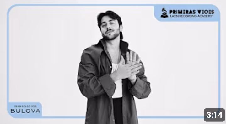 Yerai Cortés nos habla de lo que sintió al ser nominado al Latin GRAMMY como Mejor Nuevo Artista
